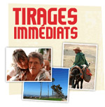 tirages photos immédiats